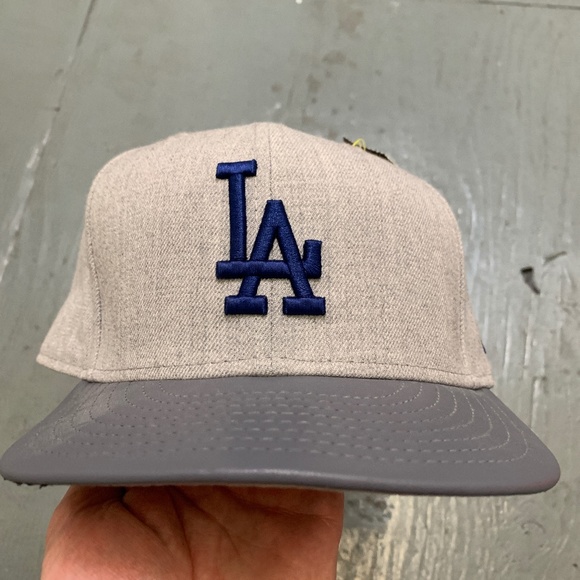 New Era Other - New Era Dodgers Los Angeles Baseball Hat Grey MLB 7 1/8 Summer Cap Outdoor